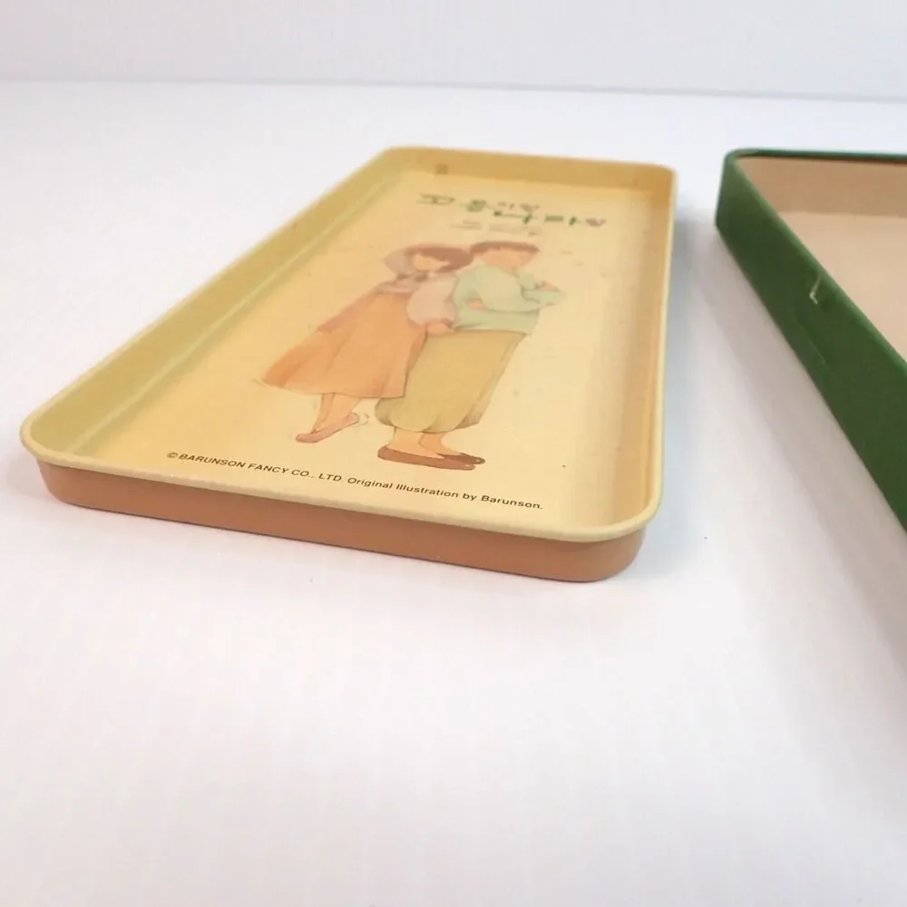 Barunson Fancy Co. Metal Can Pen Case Korea Creart